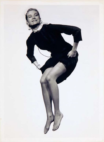 Philippe Halsman (1906-1979) Jump series, Grace Kelly, vers 1954