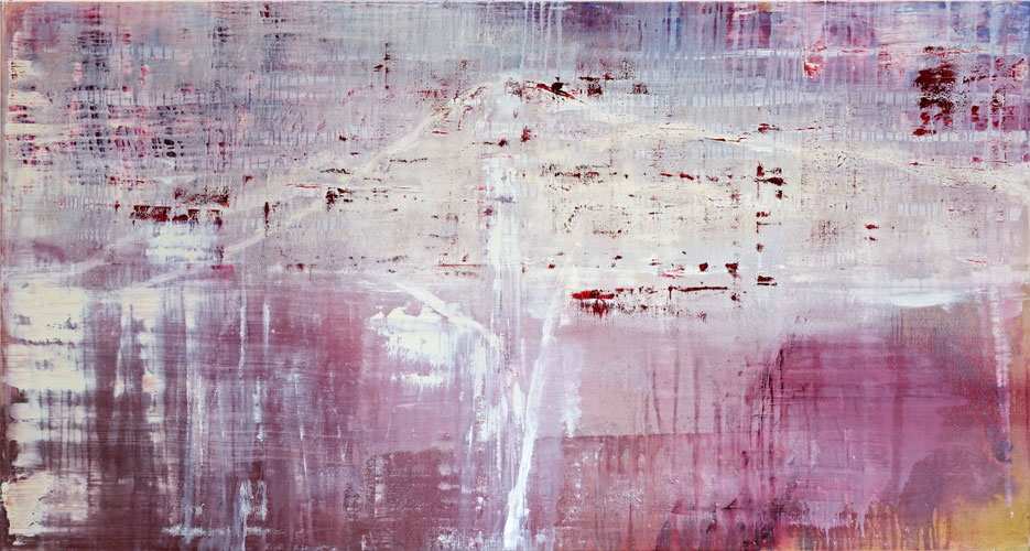 Anne Slacik Prometeo (à Luigi Nono) 2015 - 160x300 cm huile et pigments sur toile