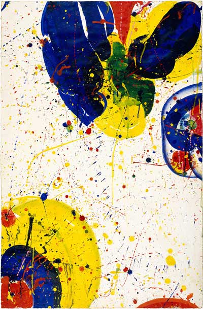 Sam Francis, Sans Titre, 1964 Musée Solomon R Guggenheim