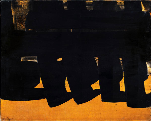 PIERRE SOULAGES Peinture 73,5 x 92 cm, 1970 Oil on canvas 73,5 x 92 cm | 28.9 x 36.2 in