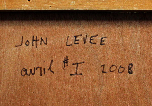 John Levee 2008 avril1 dos