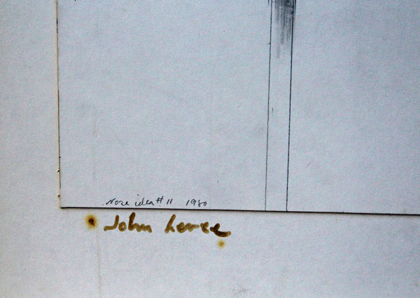CRJL1980 N°02 CATALOGUE RAISONNE JOHN LEVEE