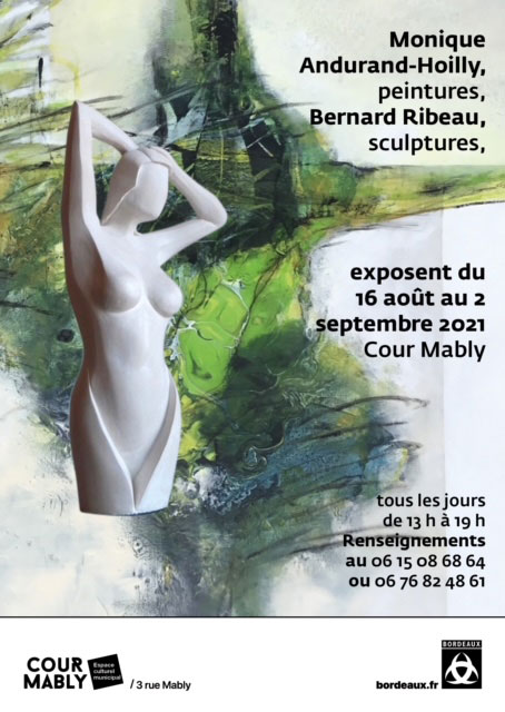 Exposition Monique Hoilly-Andurand Cour Mably Bordeaux